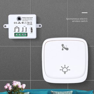 Bakeey 433MHz Smart Switch Panneau de commande e distance sans fil generateur integre - Bouton