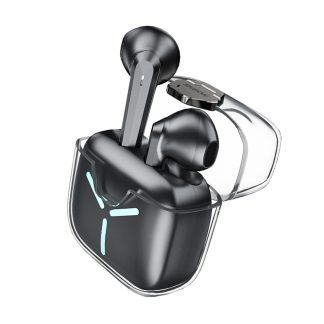 Bakeey X2 TWS bluetooth 5.2 casque ENC reduction du bruit HiFi stereo casque de jeu etanche avec micro - Noir