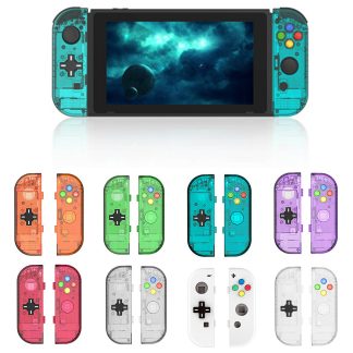Poignees Coque Coque De Protection Accessoires De Rechange Pour Nintendo Switch Joy-con Controller - transparent