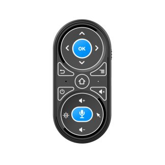G11 Air Mouse Google Voice Microphone RGB Retro-eclaire Capteur Gyroscopique Telecommande Vocale IR Apprentissage 2.4G Sans Fil Rechargeable Mini Telecommande
