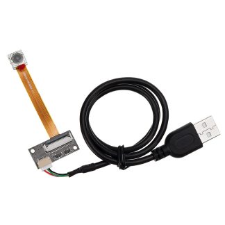 HBV-1466AF Auto Focus 5M Pixel OV5640 Module camera CMOS avec ceble flexible USB 5 millions Pixels