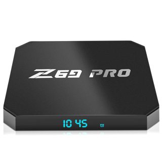 Z69 PRO Amlogic S905W 1GB RAM 8GB ROM TV Box avec affichage de l'heure - Royaume-Uni