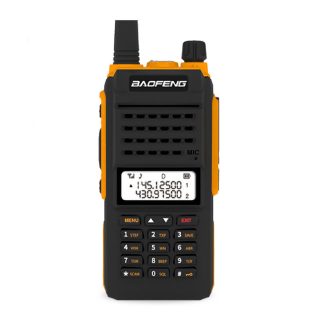 BAOFENG BF-X9plus 10W 6800mAh UV talkie-walkie tri-bande portable 128 canaux Radio bidirectionnelle mer terre interphone exterieur Interphone civil - Prise americaine