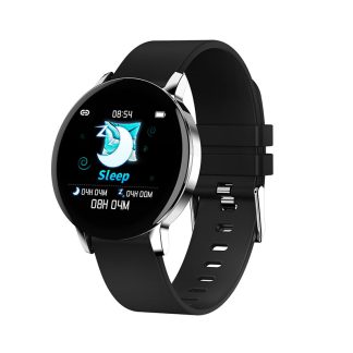 Bakeey R5 Contrele de la musique Moniteur d'oxygene de pression arterielle de frequence cardiaque Montre intelligente de donnees sportives dynamiques - N e 3