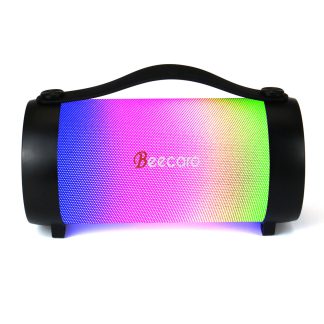 Portable LED bluetooth 5.0 haut-parleur sans fil Super Bass AUX TF fente pour carte FM Radio