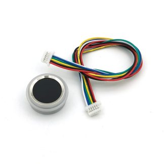 CULTIVER R502-F etanche Petit DC3.3V Diametre 21.5mm MX1.0-6pin Capacitif Rond LED Module D'empreintes Digitales Capteur Scanner