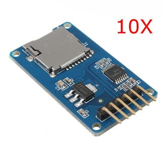 Module de bouclier de memoire de carte Micro SD TF 10Pcs Adaptateur Micro SD SPI