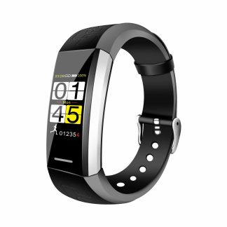 Bakeey V1 Contrele de la musique Affichage couleur Montre intelligente HR Moniteur d'oxygene de la pression arterielle Montre - Orange