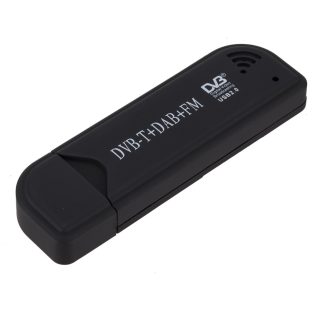 USB 2.0 Digital DVB-T SDR DAB FM TV Tuner Stick Recepteur