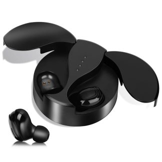 TWS bluetooth 5.0 ecouteurs binaural sans fil stereo etanche ecouteurs ecouteurs avec micro - Blanc