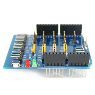 Bouclier de base de capteur 5 pieces pour module de base de carte d'extension IO capteur OPEN-SMART pour Arduino - produits compatibles avec les cartes officielles Arduino