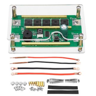 Machine de soudage par points de stockage d'energie de batterie avec coque bricolage portable petit equipement de soudage de cartes de circuits imprimes stylo de soudage par points pour 18650
