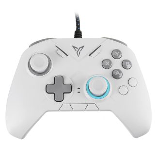 Contreleur de jeu filaire Flydigi Vader 2 pour PC television TV Box Game Pad Joystick declencheur lineaire manette de jeu de moteur asymetrique - Gris