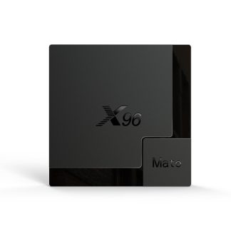 X96 Mate TV Box Allwinner H616 4GB 64GB Android 10.0 HD 4K H.265 2.4G 5G WIFI Bluetooth Smart TV Box prend en charge Google Play Youtube Netflix - Prise UE