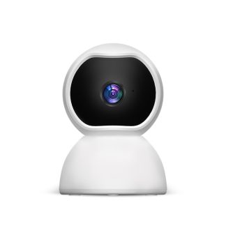 Camera de Surveillance Guudgo 1080P camera intelligente IP WiFi 360 Angle Vision nocturne camescope video Webcam bebe moniteur de securite e domicile - Prise americaine