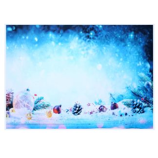 5x3FT 7x5FT reve neige bleu scene photographie toile de fond fond Studio Prop - 1.5x2.1m