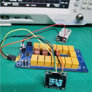 MINI 0.96 pouces OLED ATU100 Tuner d'antenne automatique Kit de reglage de jour automatique 100W