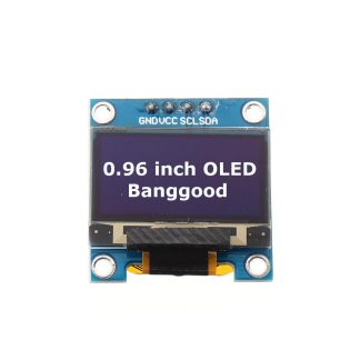5 pcs Blanc 0.96 Pouce OLED I2C IIC Communication Affichage 128 * 64 LCD Module