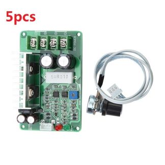 5pcs PWM contreleur de vitesse du moteur DC 12V / 24V / 36V 15A contreleur Overload Stall Overcurrent Protection