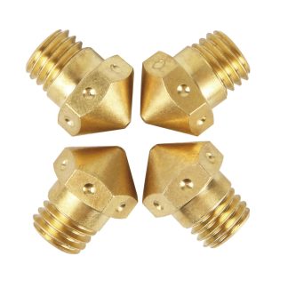 4pcs MK10 1.75mm / 0.4mm en laiton M7 extrudeur de fil Hotend bec pour imprimante 3D