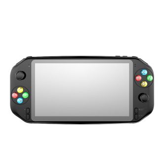 Collbaby RS-18 32GB 3000 Games HD Console de jeu portable 7 pouces HD Support de lecteur de jeu d'arcade e grand ecran N64 PS1 CPS NEOGEO SFC MD NES MAME Sortie TV Dual Player - Console de jeu 32G uniquement