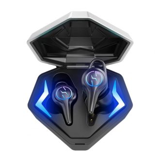 Bakeey K92 TWS casque bluetooh BT 5.0 Casque de jeu e faible latence double mode Colorful Casque de sport leger avec micro - Noir