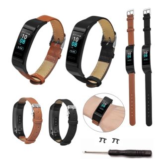 Bakeey Ceinture en microfibre Montre intelligente Bande pour Huawei Band 3/3 pro Montre intelligente - Noir