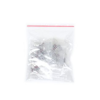 150pcs 30Values 5% Ensemble d'elements de resistance de precision 5w Paquet de resistance e film de carbone 0.1ohm-750ohm Resistance commune