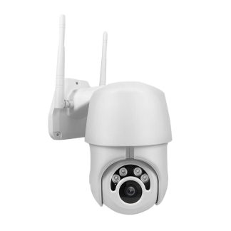 HD 1080P PTZ WIFI Securite de la camera IP sans fil etanche 2MP IR Vision nocturne - Prise americaine