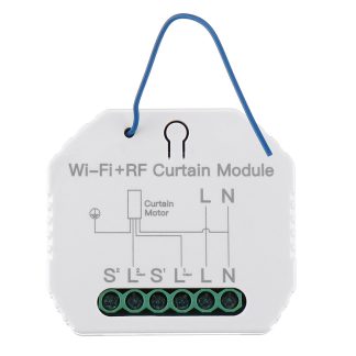 MoesHouse MS-108WR WiFi RF Module de stores rideaux intelligents interrupteur moteur de volet roulant Tuya telecommande sans fil fonctionne avec Alexa Google Home