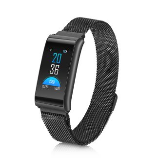 R02 TFT couleur etanche mesure de la pression arterielle moniteur de frequence cardiaque bracelet intelligent bracelet - Dore