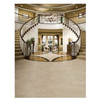 5x7FT Vinyle Cheteau Escaliers Photographie Interieur Toile De Fond Fond Studio Prop