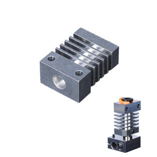 Dissipateur thermique BIGTREETECHe Silver Aluminium tout metal pour imprimante 3D CR10 / Ender-3