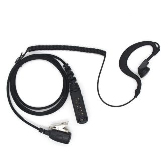 Casque d'ecouteur en forme de G PTT MIC pour Sepura STP8000 talkie-walkie radioamateur emetteur-recepteur Hf pratique C1035A