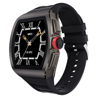 SENBONO M1 plein ecran tactile affaires bracelet intelligent frequence cardiaque tensiometre femme physiologie rappel appel Message affichage montre intelligente - Blanc