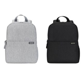 Caden L4 Sac e dos etanche avec sac rembourre pour ordinateur portable objectif DSLR trepied - Gris