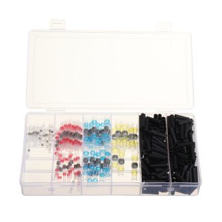 Tube thermoretractable 250pcs avec boete e anneau de soudure etanche