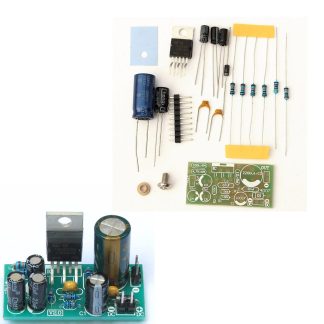 10pcs bricolage TDA2030A audio kit de carte d'amplificateur mono puissance 18w cc 9v-24v