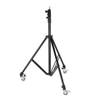 Meking Roue anti-derapante reglable universelle de chariot e support de lumiere d'Anti-Shake avec la serrure de frein