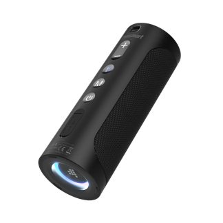 Tronsmart T6 Pro 45W haut-parleur portable bluetooth 5.0 banque d'alimentation integree IPX6 etanche Type-C 24 heures de lecture - Noir