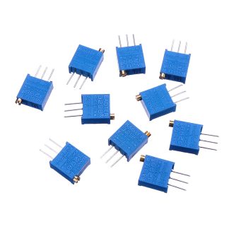 Potentiometre pour trimmer Trimpot 100pcs 3296W 5K ohm