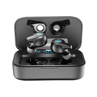 Bakeey TWS Casque Bluetooth sans fil 2600mAh ecouteurs intra-auriculaires de grande capacite ecouteurs stereo IPX5 Casque etanche avec microphone