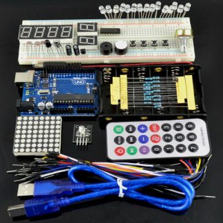 Geekcreite UNO R3 Kit d'apprentissage de ba<x>se pour Arduino Basics