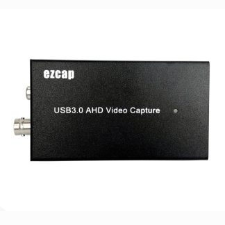 EZCAP267 1080P USB3.0 60fps complet HD AHD Carte de capture video Plug Play Boete de capture audio pour jeu Diffusion en direct pour MacOS Windows OBS - Noir