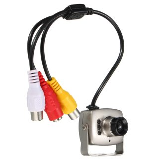 6 LED Mini ceble infrarouge CMOS camera CCTV securite couleur vision nocturne