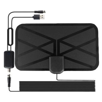Antenne numerique HDTV interieure 1500 Miles avec Signal d'amplificateur Booster DVB-T2 ISDB recepteur d'antenne parabolique antenne de television