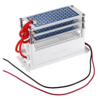 Purificateur d'air de machine de desinfection de l'oxygene de la puce Active de generateur d'ozone de 110V / 220V 15g - 110V - NOUS