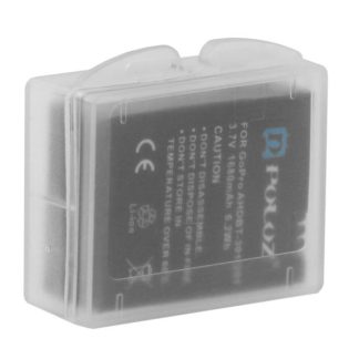 10pcs en plastique dur Batterie cas boete de stockage de stockage stocker pour Gopro Hero 5 3 3 Plus