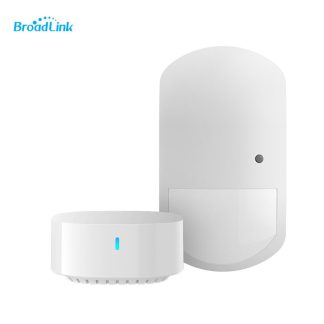 Broadlink S3 Passerelle pour maison intelligente PIR Le capteur de mouvement detecte l'alerte pour les soins de securite L'alarme d'allee de securite e domicile sans fil fonctionne avec Alexa par S3 HUB - passerelle