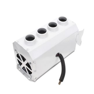 Bakeey 500-800W 12V 24V voiture verre degivreur fenetre chauffage 4 trous sortie d'air chaud sechoir hiver chauffage - 24V